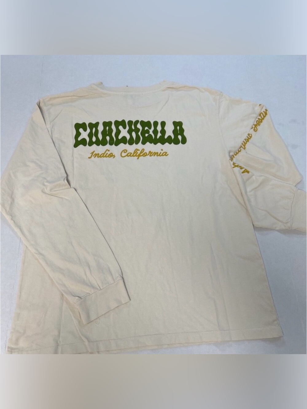 NWT Daydreamer Crew Neck Coachella Long Sleeve Shirt, M - Picture 8 of 13